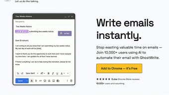 Ghostwrite: ChatGPT Email Assistant