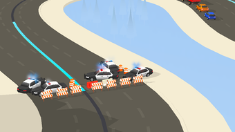 Line Race: Police Pursuit