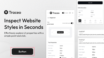 Traceo – UI Inspection & Visual Bug Reports for Google Chrome ...