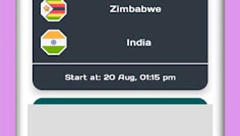 IND VS ZIM: Live Cricket Score