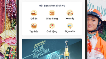 VILL: Đồ ăn Giao hàng Gọi xe