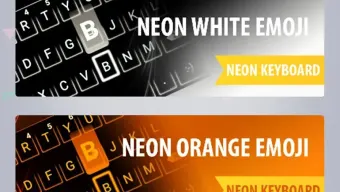 Emoji Smart Neon keyboard