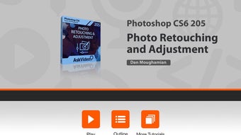 AV for Photoshop CS6 205 - Photo Retouching and Adjustment