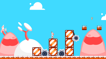 Candy Cane.Hard Trial. Classic hardcore platformer