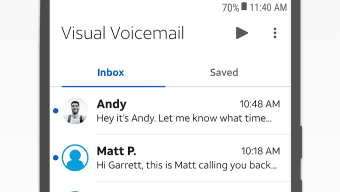 AT&T Visual Voicemail