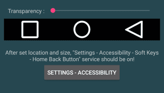 Simple Control SoftKey - Home Back Button