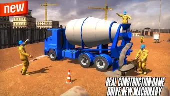 City Heavy Excavator Crane 3D