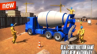 City Heavy Excavator Crane 3D