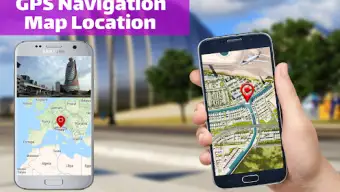 GPS Navigation  Map Direction - Route Finder