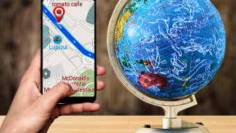 GPS Navigation  Map Direction
