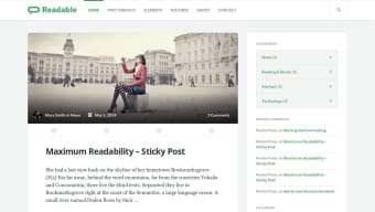 Readable WordPress Theme