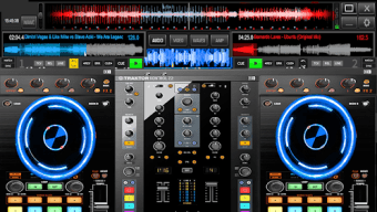 Virtual Music mixer DJ