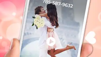 Romantic Video Ringtone for Incoming Call