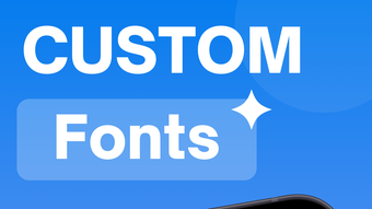 Smart Fonts: Font Keyboard