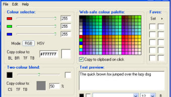 Colour Selector
