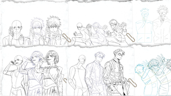 How to draw Jujutsu Kaisen