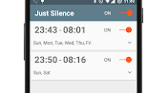 Just Silence. Scheduled.