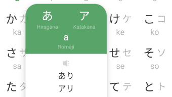 Japanese Letter -Learn Hiragana Katakana kanji