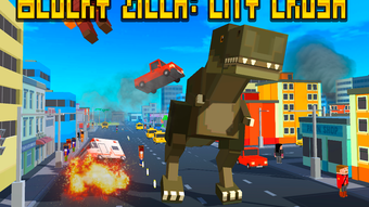 Blocky Zilla: City Crush