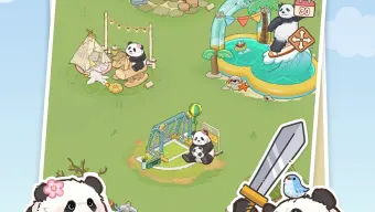 熊猫后院