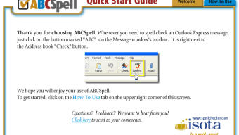ABCSpell for Outlook Express