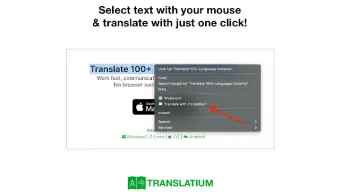 Translate with Translatium
