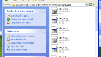Português do Brasil para Internet Download Manager