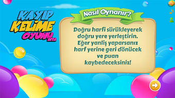 Kayip Kelime Oyunu