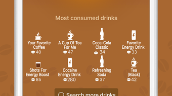 Caffeine Tracker Counter App