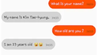 BTS Messenger 2019  V