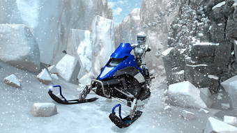 Snow Bike Stunts Racing - Mad Bike Race