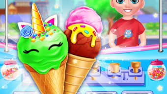 Ice Cream Cone - Cup Cake Game