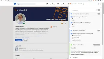 Linkando Sidebar for Linkando Playbooks