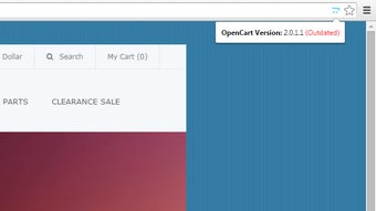 Version Check for OpenCart