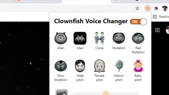 Clownfish Voice Changer for Chrome