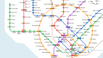 Singapore MRT and LRT Offline