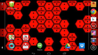 Hexagon Battery Indicator LWP