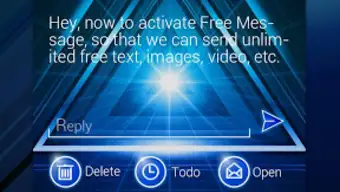 (FREE) GO SMS GLARE THEME