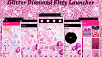 Glitter Diamond Kitty Launcher