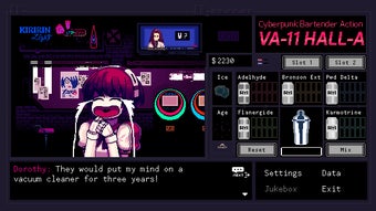 VA-11 Hall-A: Cyberpunk Bartender Action