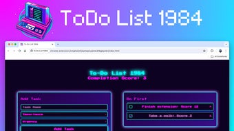 To-Do List 1984