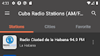 Cuba Radio Stations AMFM