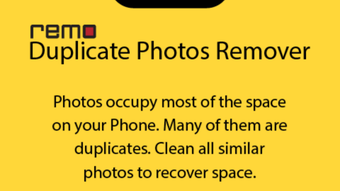 Remo Duplicate Photos Remover