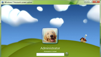 Windows 7 Account Screen Edition