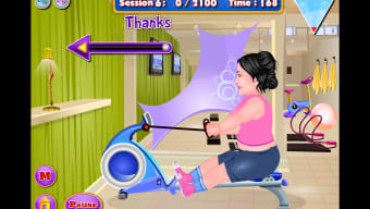 Fat To Slim Fitness Girl Game