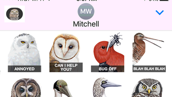 iBird Stickers