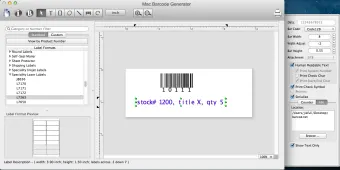 Mac Barcode Generator