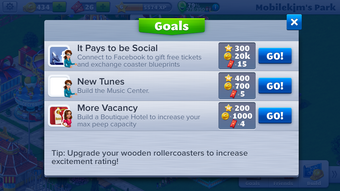 RollerCoaster Tycoon 4 Mobile