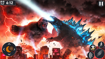 Gorilla Rampage Attack Godzilla Vs King Kong Game