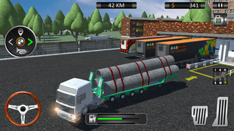 Real Truck Cargo Transport 3D